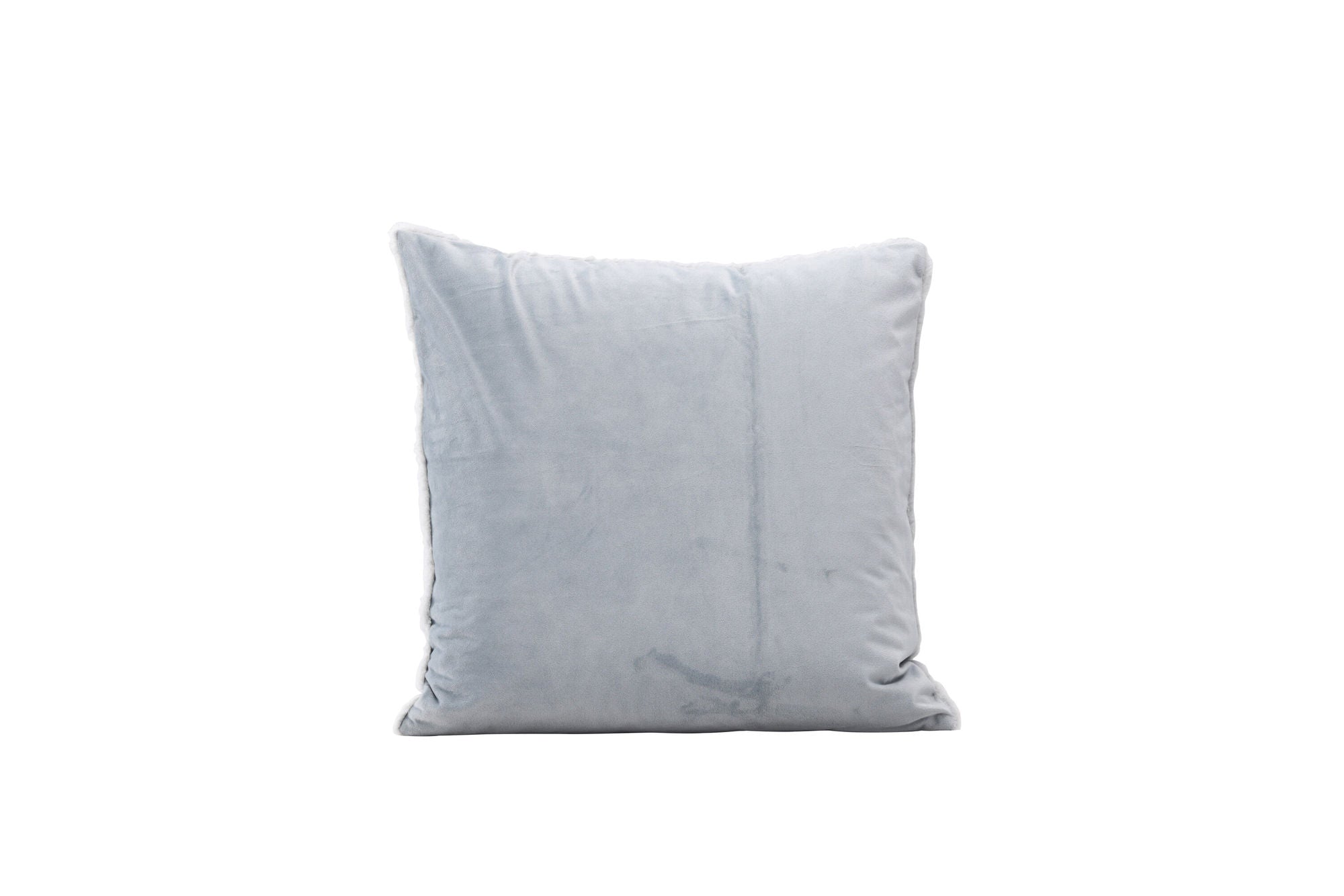 Venture Home Thea Cushion Cover Rabbit fur/Poly Velvet - Grey 50x50