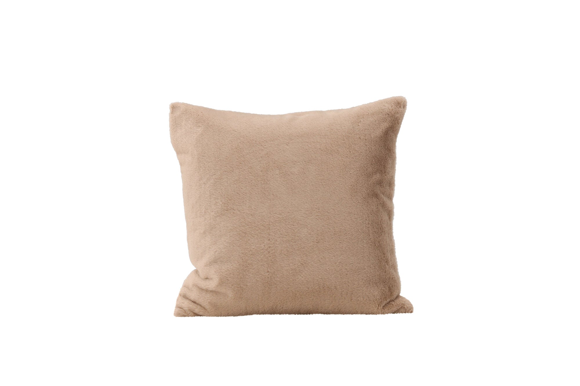 Venture Home Thea Cushion Cover Rabbit fur/Poly Velvet - Beige 50x50