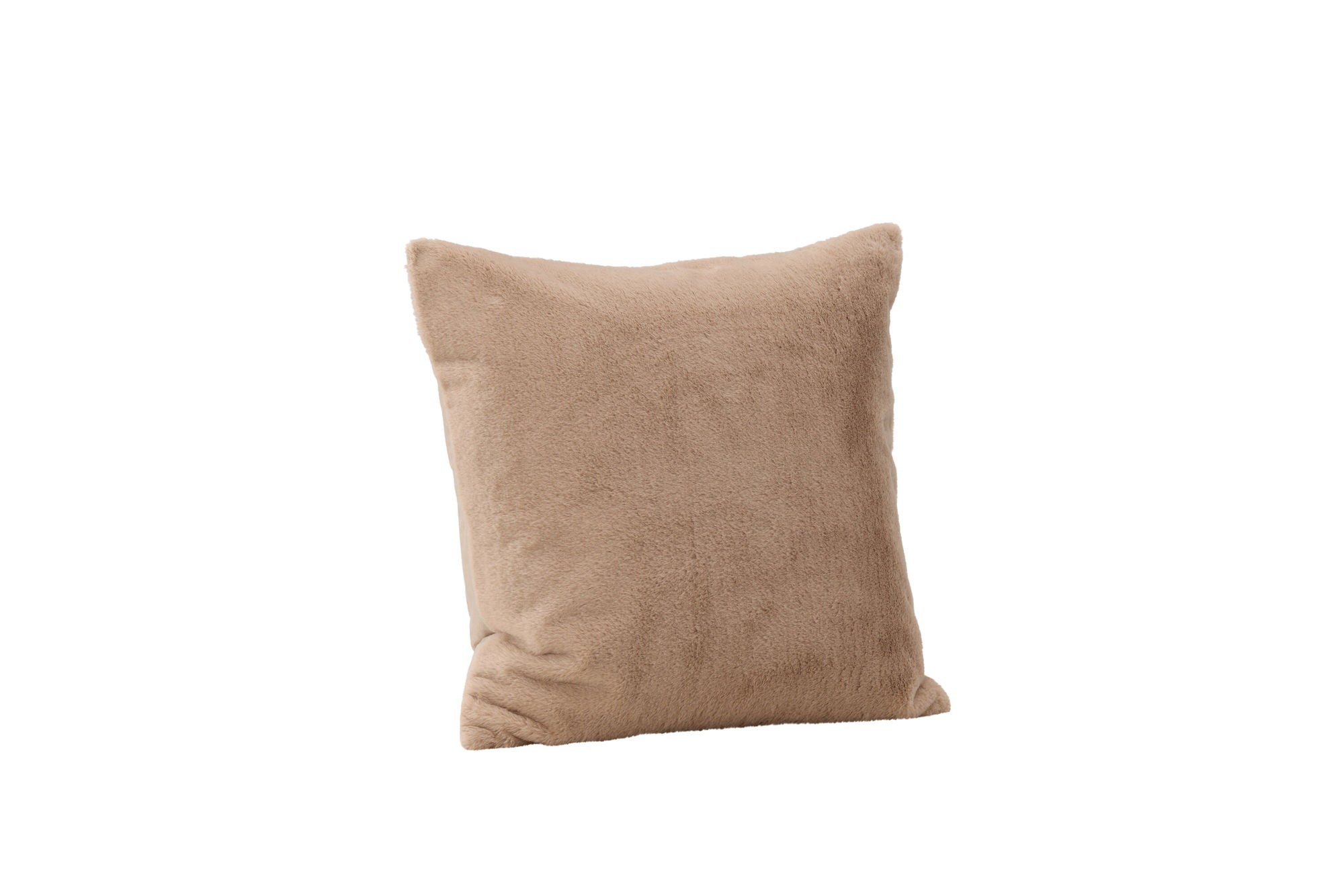 Venture Home Thea Cushion Cover Rabbit fur/Poly Velvet - Beige 50x50