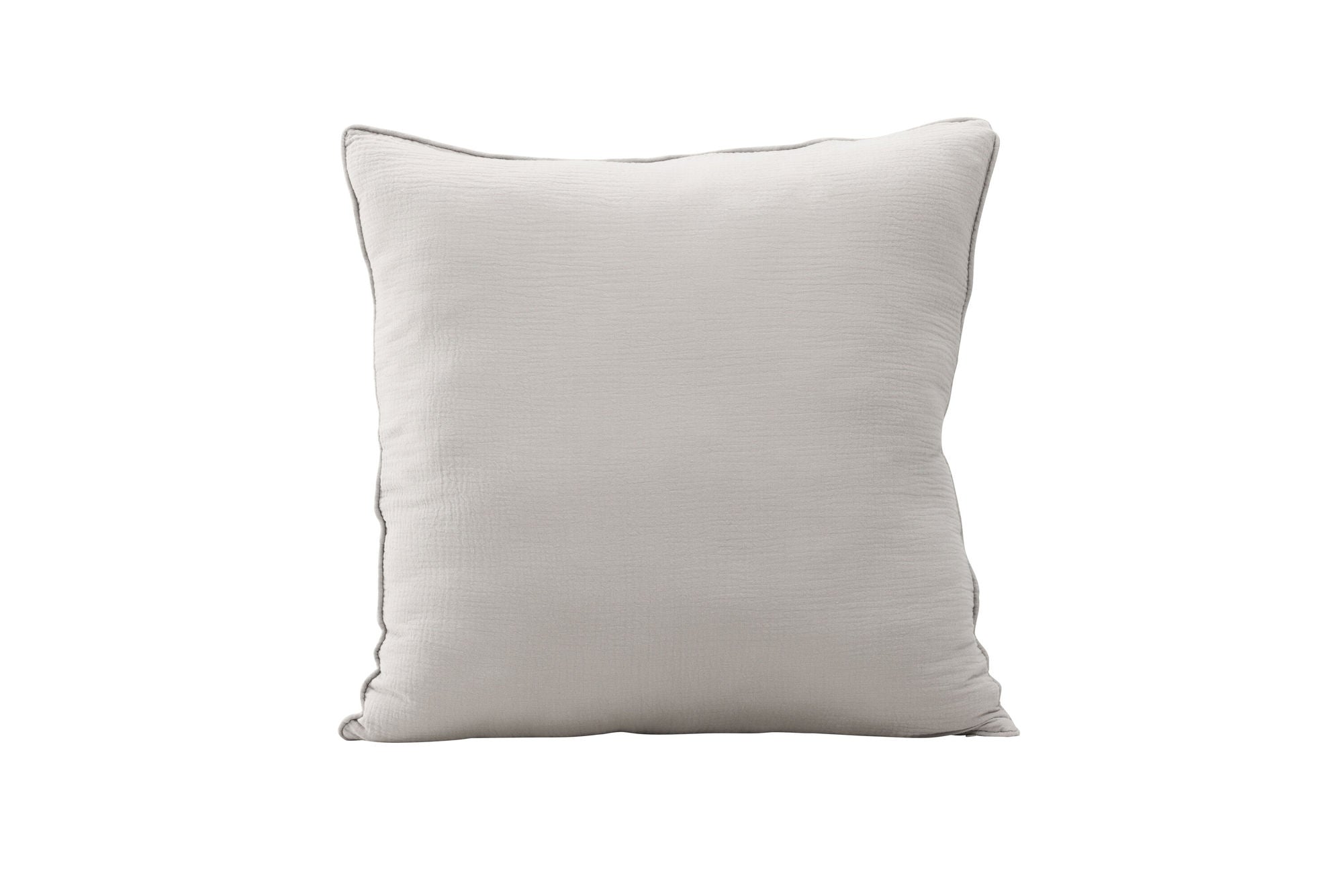 Venture Home Tyra Cushion Cover Cotton Gauze - Grey 60x60