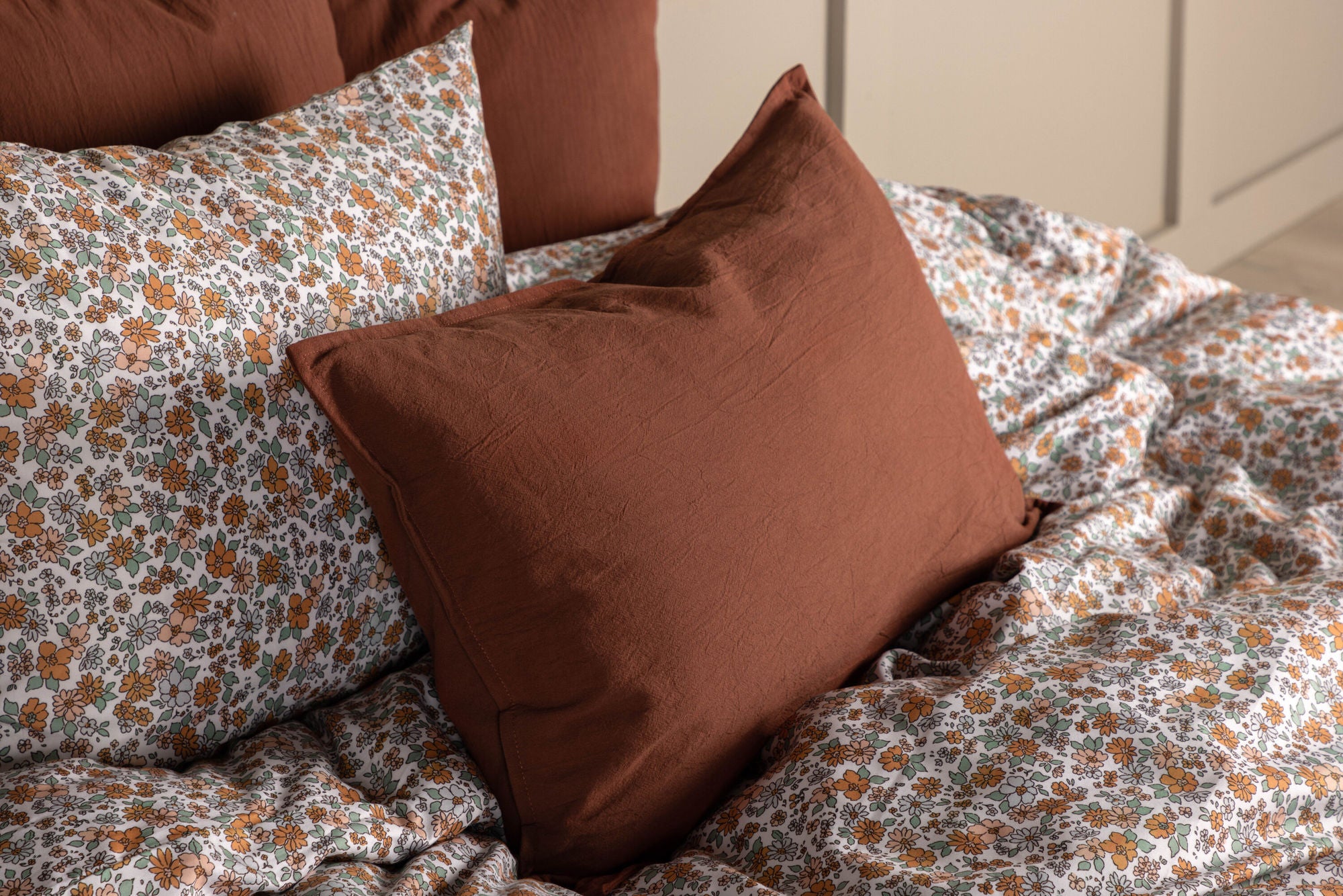 Venture Home Ronja Cushion Cover Washed Cotton - Roasty / 40x60