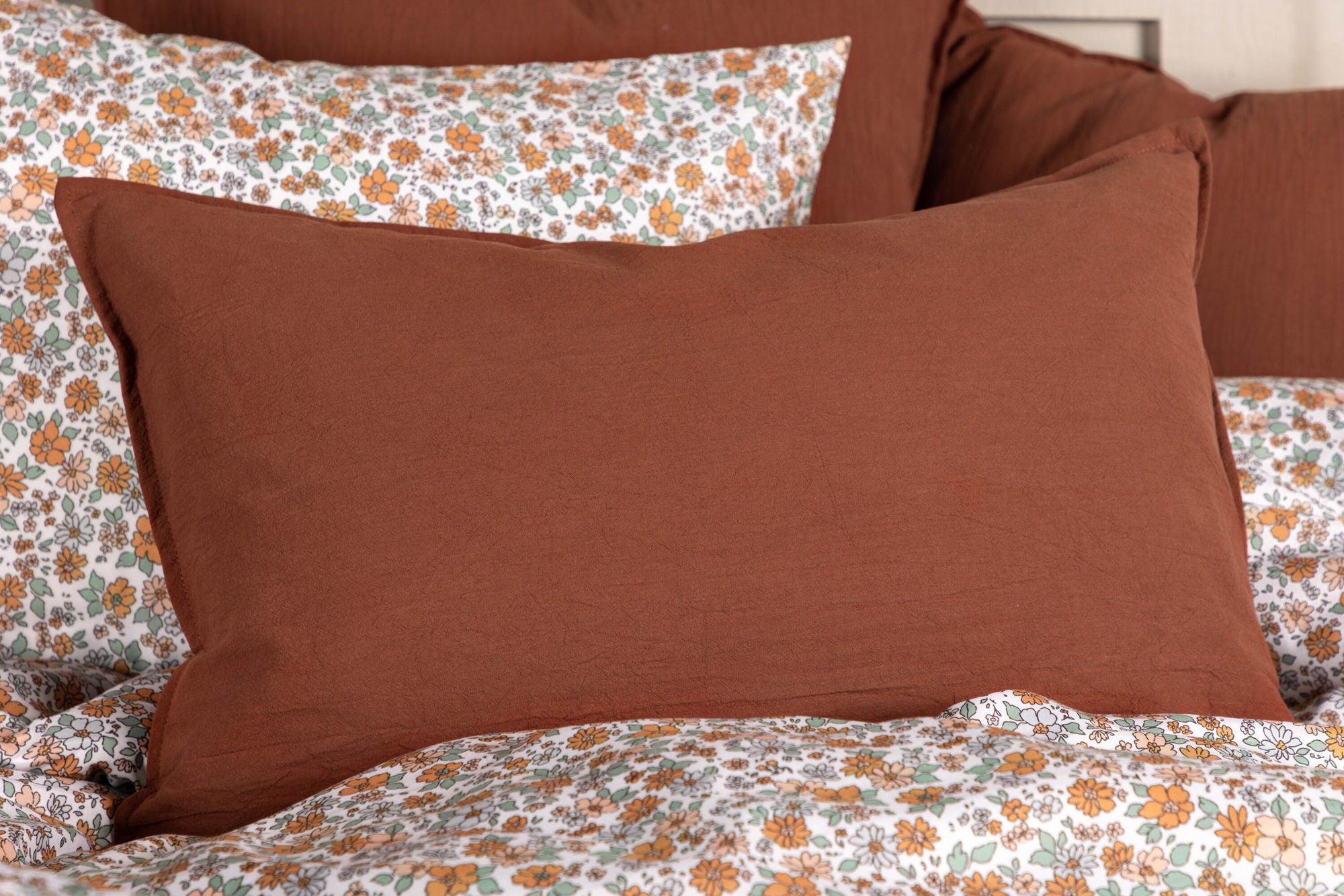 Venture Home Ronja Cushion Cover Washed Cotton - Roasty / 40x60