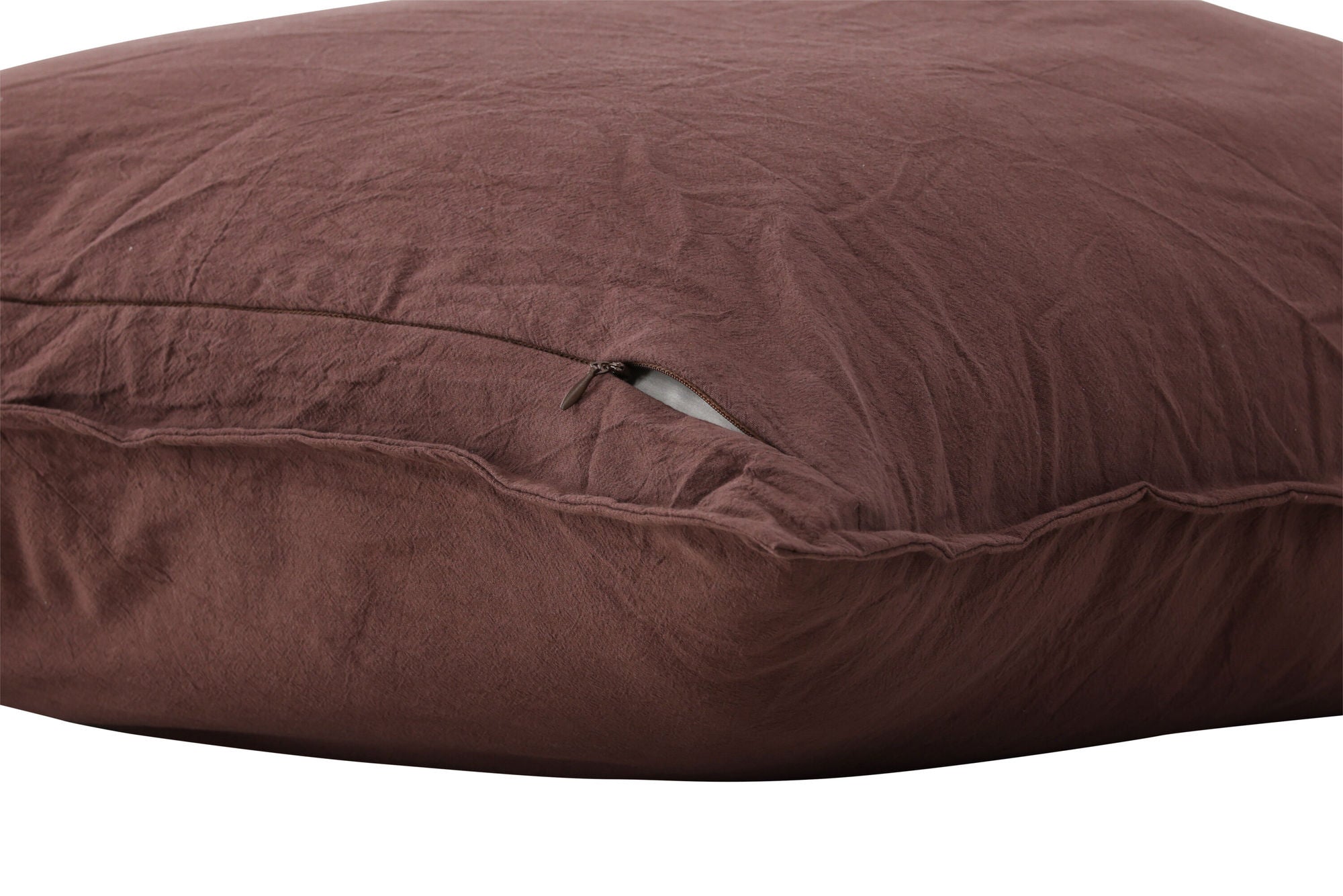 Venture Home Ronja Cushion Cover Washed Cotton - Brown / 50x90