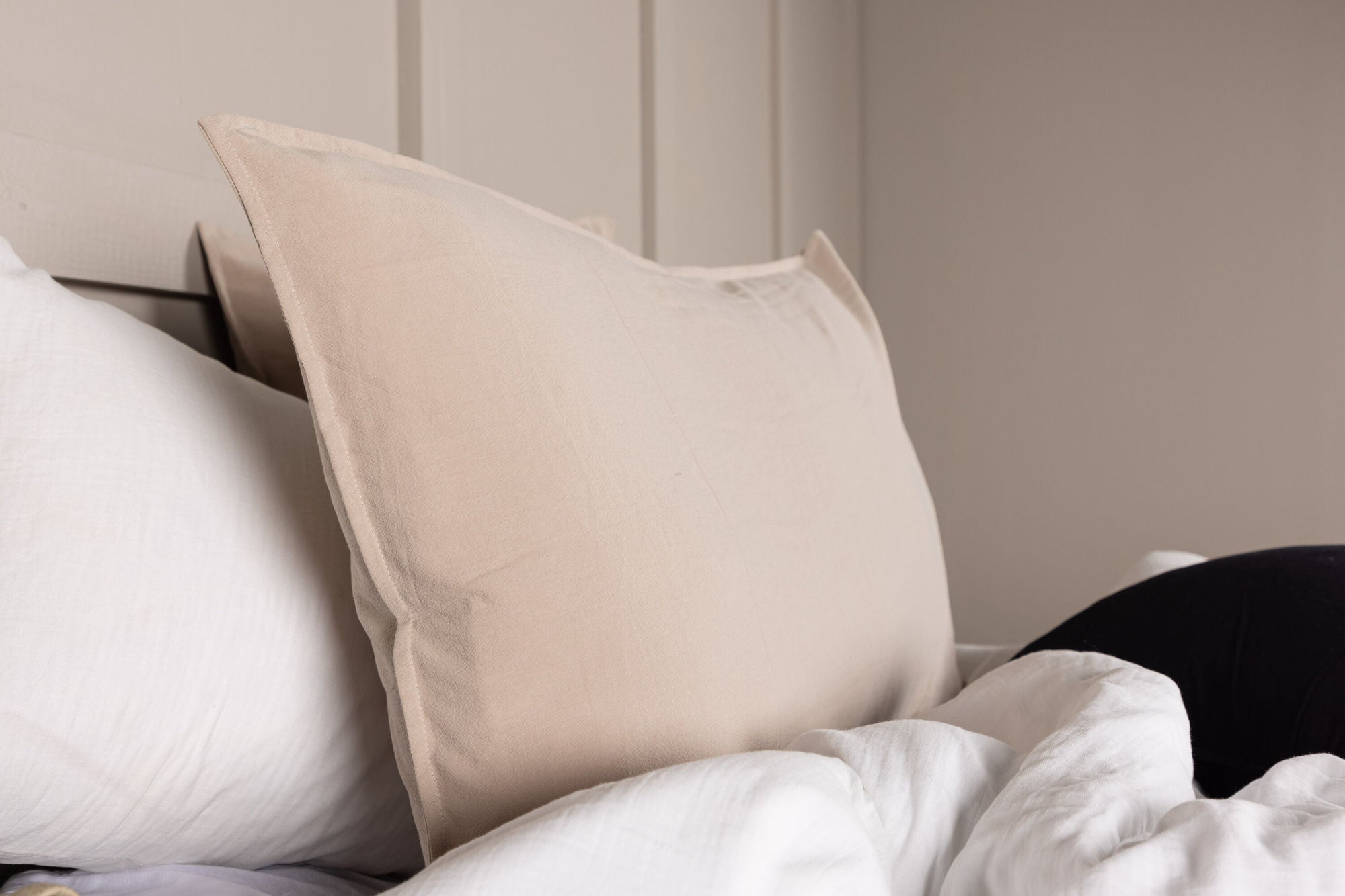 Venture Home Ronja Cushion Cover Washed Cotton - Beige / 50x90
