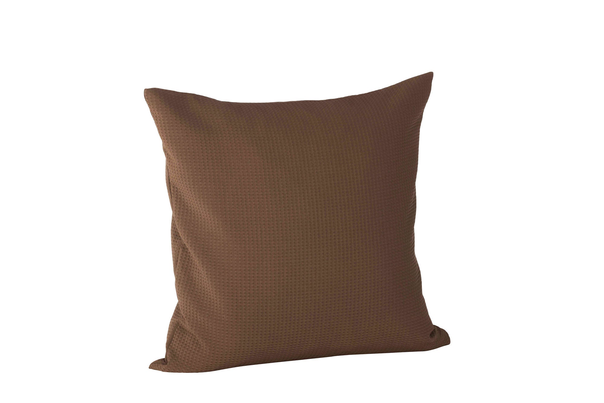 Venture Home Celine Cushion Cover Poly Waffle - Dark Brown 50x50
