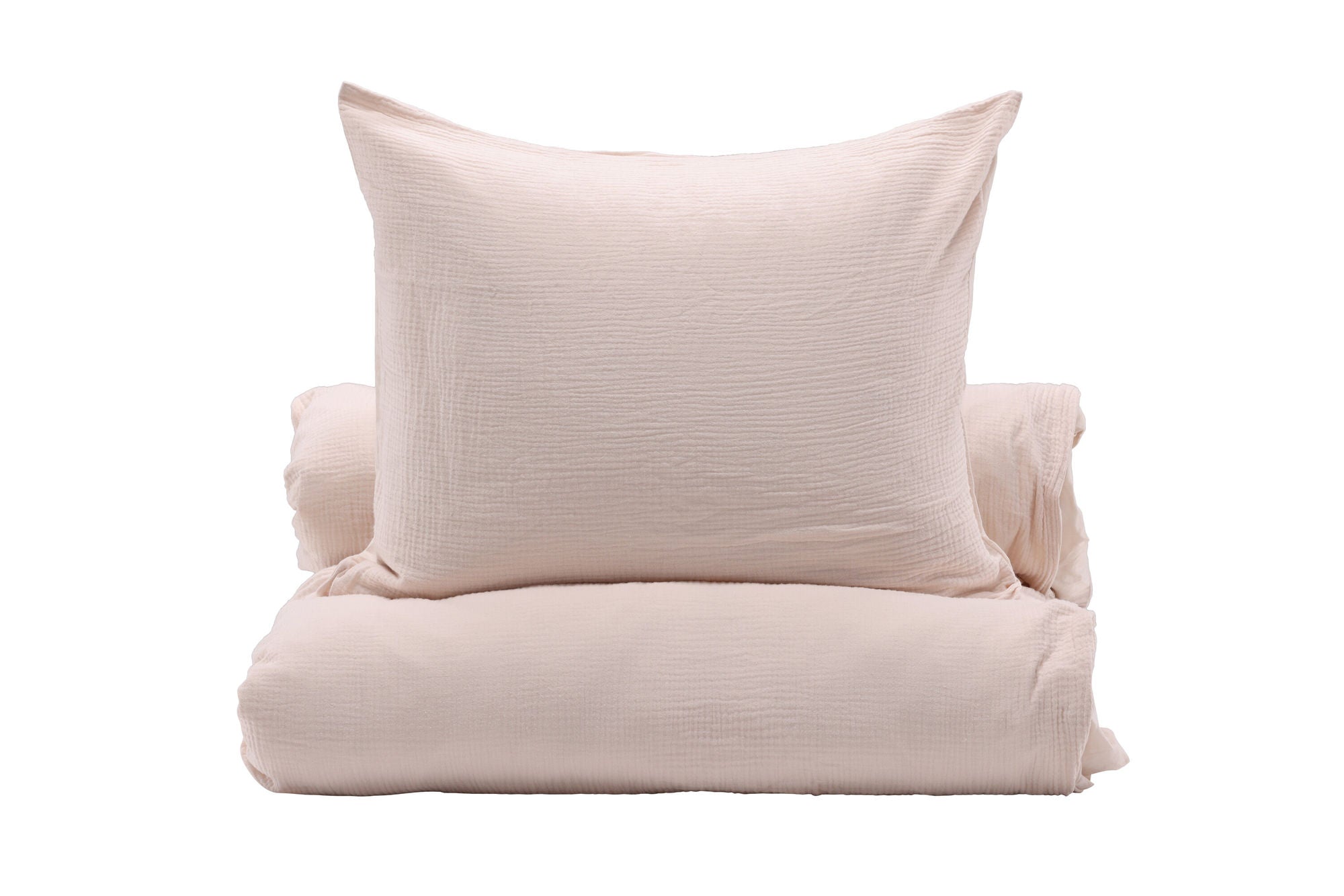 Venture Home Mila Bedset Cottongauze - Light pink / 200x150+50x60cm