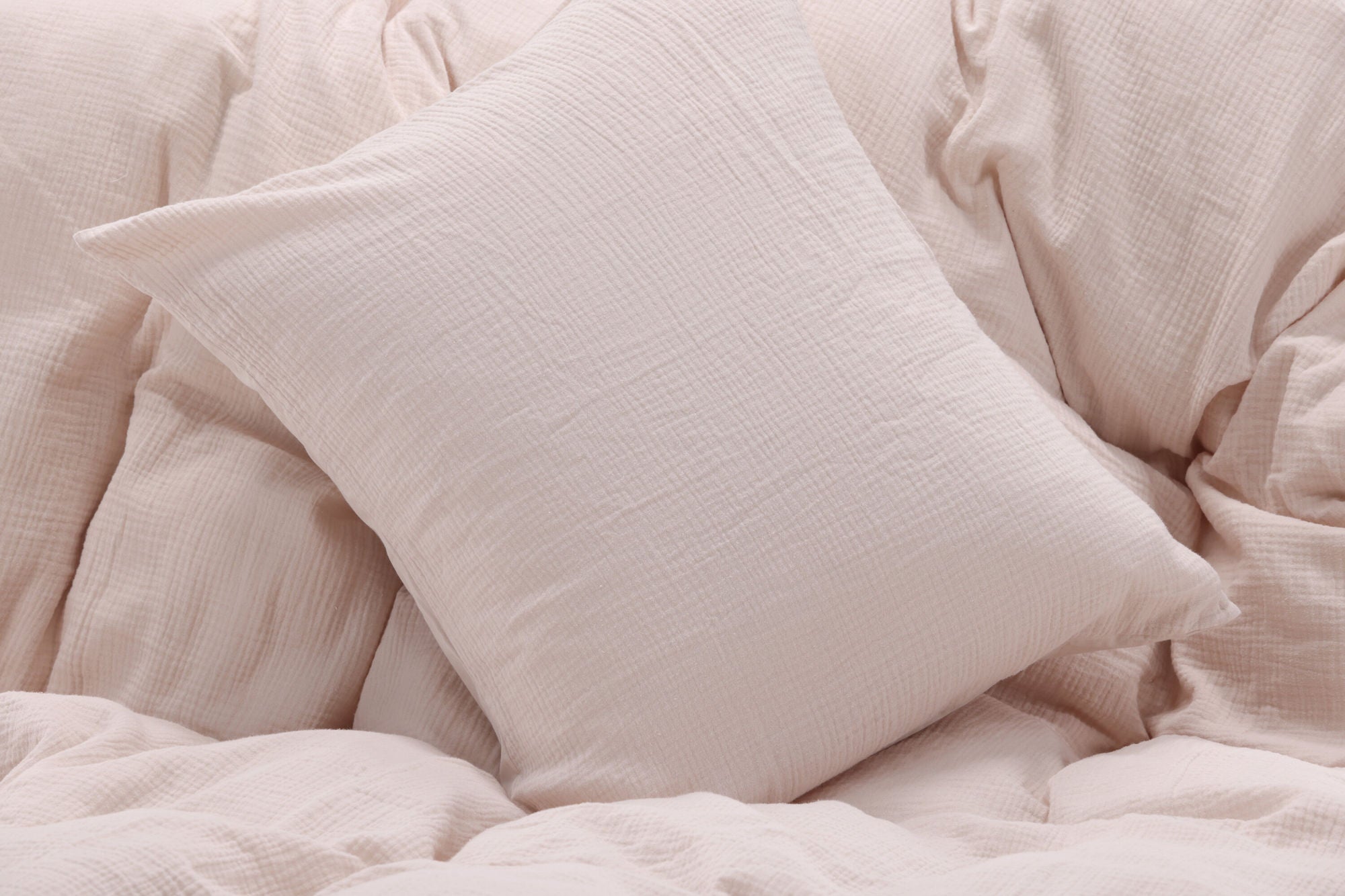 Venture Home Mila Bedset Cottongauze - Light pink / 200x150+50x60cm