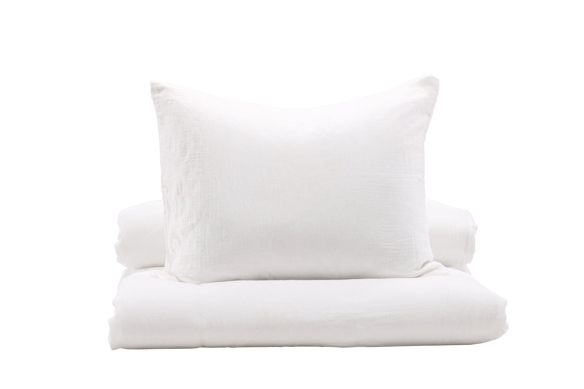 Venture Home Mila Bedset Cottongauze - White / 200x150+50x60cm