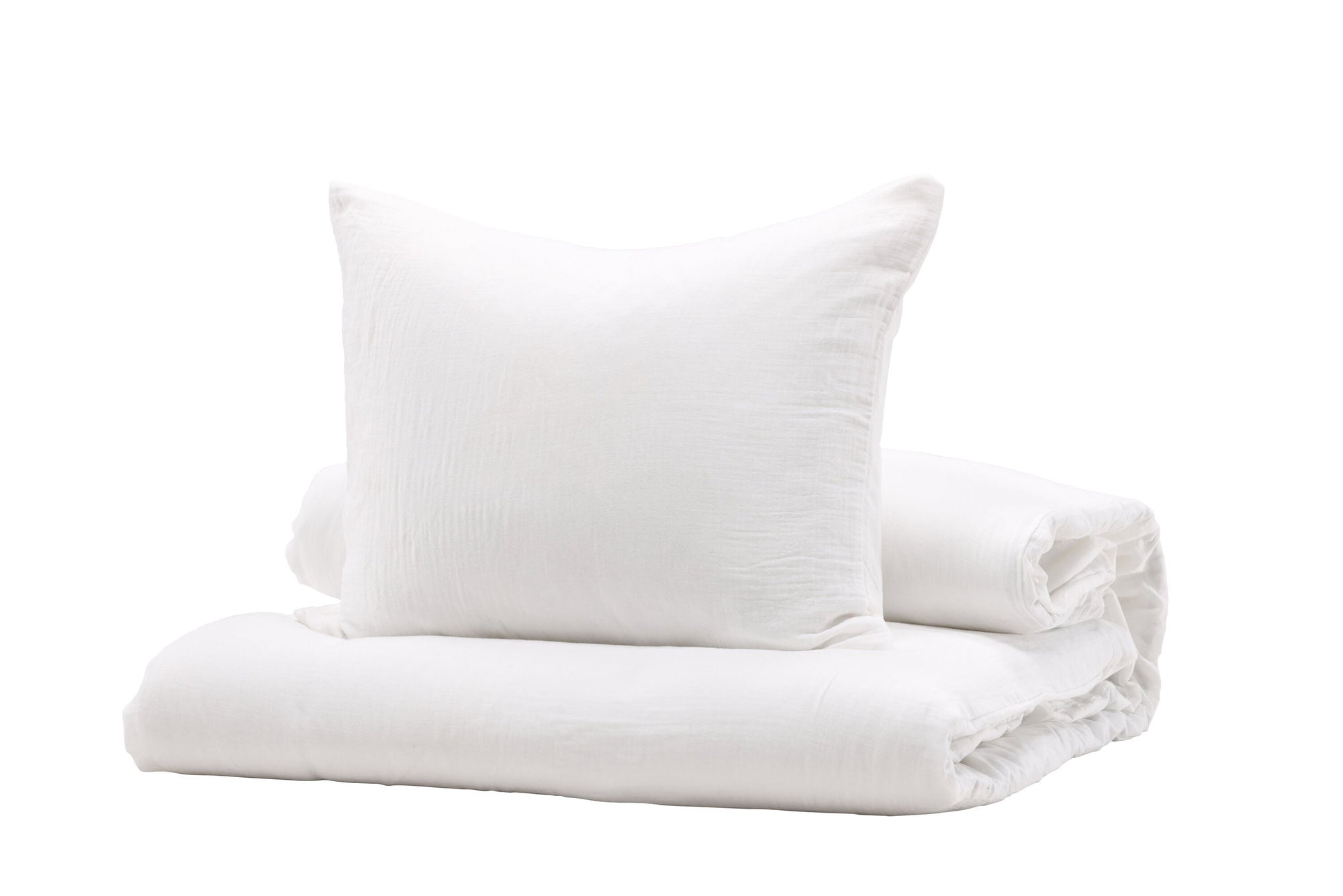 Venture Home Mila Bedset Cottongauze - White / 200x150+50x60cm