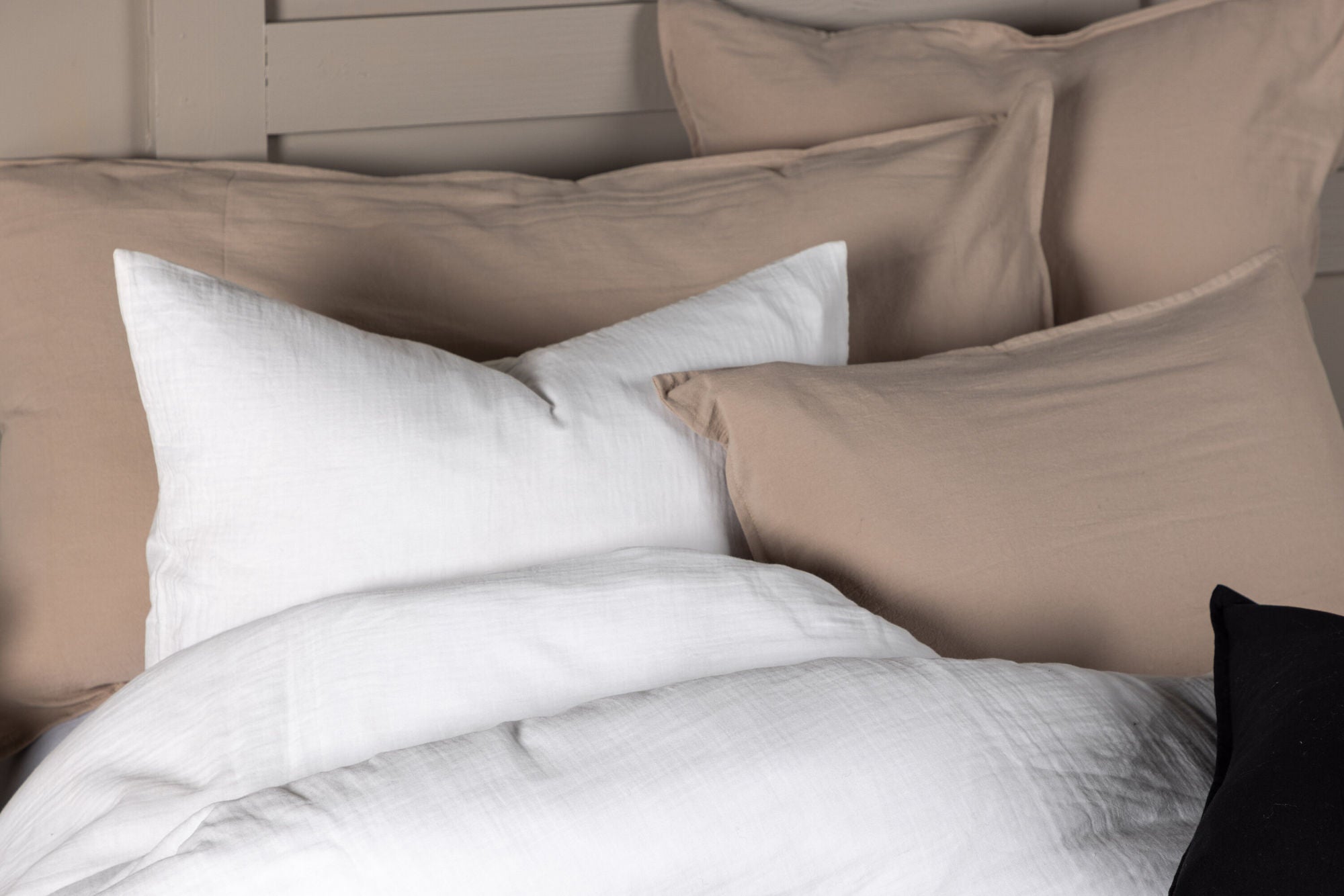 Venture Home Mila Bedset Cottongauze - White / 200x150+50x60cm
