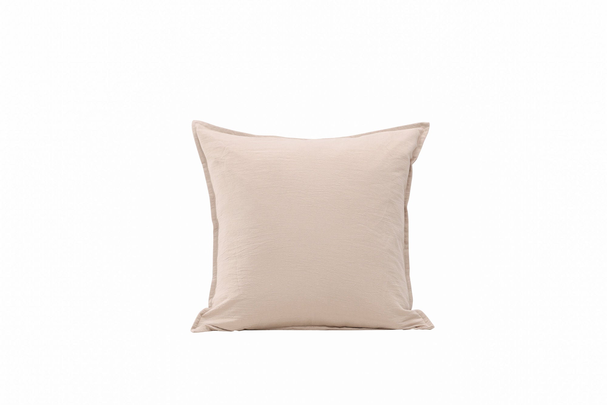 Venture Home Ronja Cushion Cover Washed Cotton - Beige 45x45