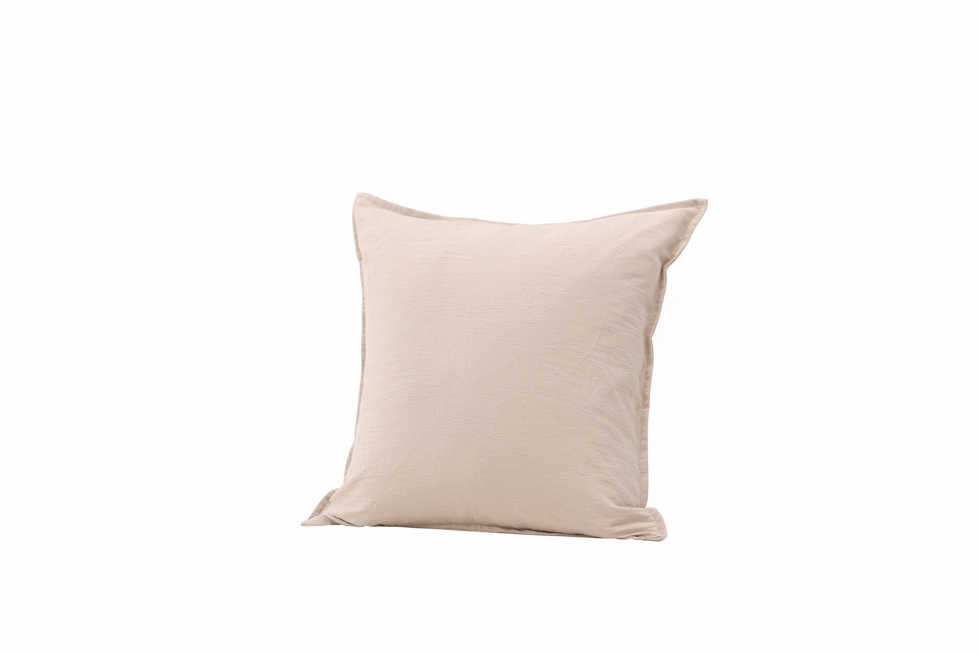 Venture Home Ronja Cushion Cover Washed Cotton - Beige 45x45