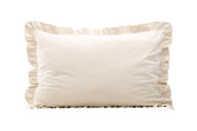 Venture Home Hailey Cushion Cover Poly Velvet - White 70x100