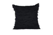 Venture Home Edith Cushion Cover Cotton - Black 60x60