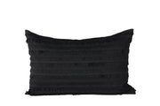 Venture Home Edith Cushion Cover Cotton - Black 40x60