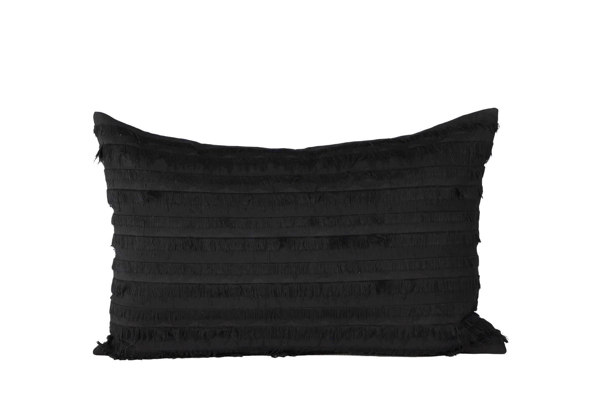Venture Home Edith Cushion Cover Cotton - Black 40x60