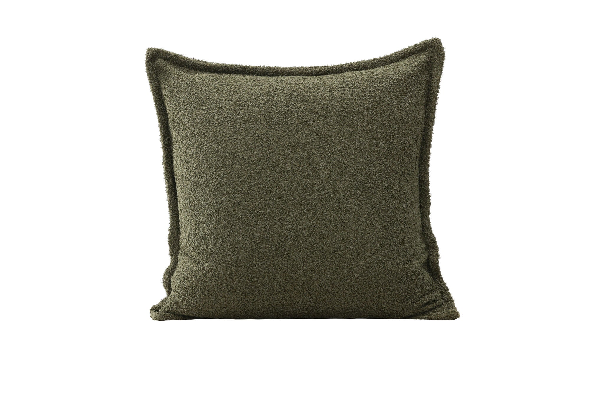 Venture Home Tuva Cushion Cover Teddy fur - Dark Green 60x60