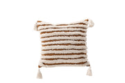 Venture Home Elina Cushion Cover Polycotton - Brown / 45x45
