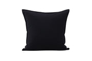 Venture Home Ronja Cushion Cover Washed Cotton - Black 60x60