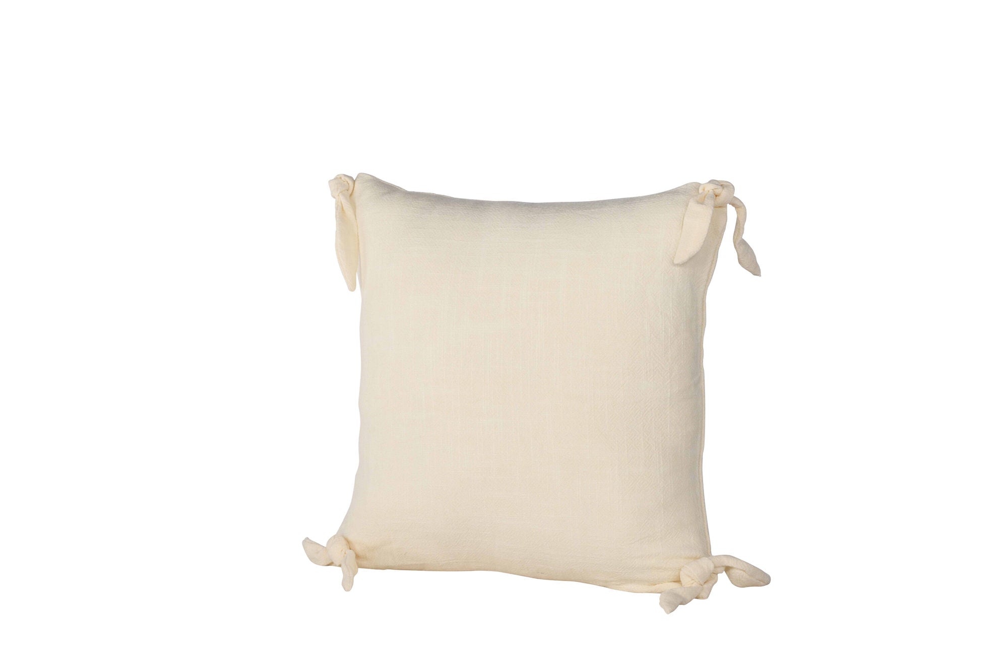 Venture Home Nora Cushion Cover Linen Viscouse - White 40x40