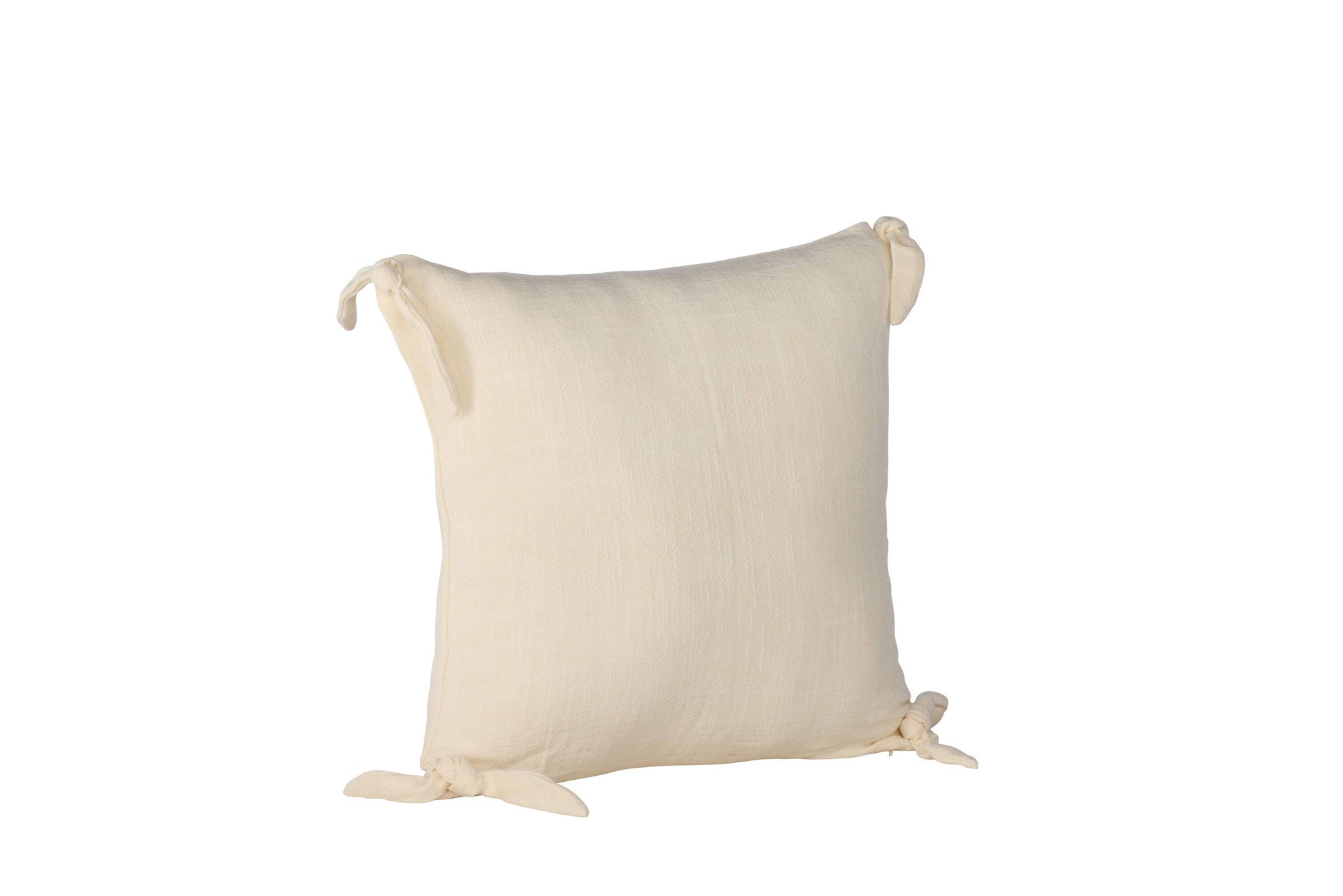 Venture Home Nora Cushion Cover Linen Viscouse - White 40x40