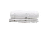 Venture Home Astrid Duvet Cotton Fabric, Feather&Poly Fiber Blending filling 450gsm - White / 200x150