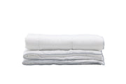 Venture Home Alice Duvet 90gsm Microfiber Fabric - White / 200x150