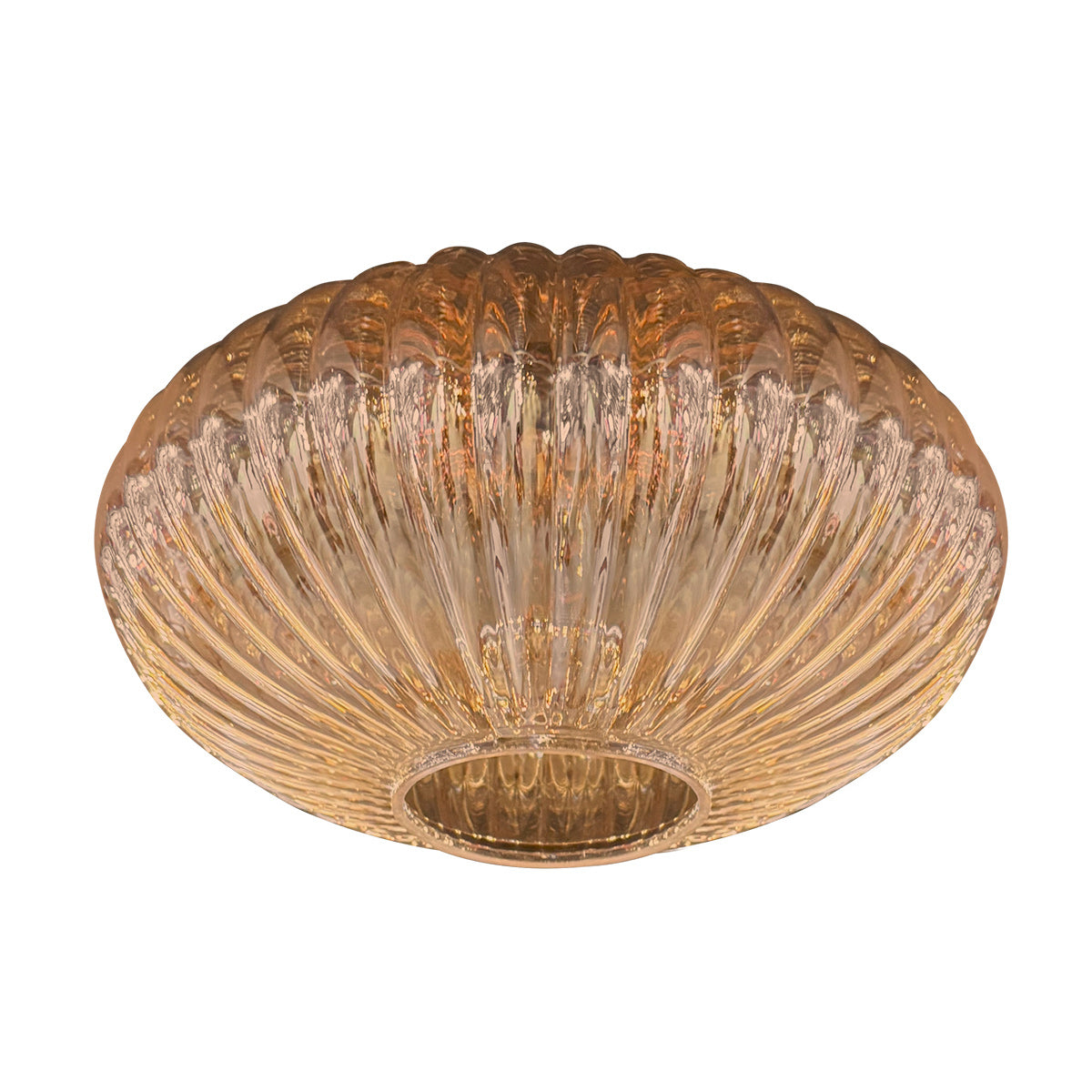 Hængelampe Aurelio 4295ZW – pendel med UFO-ravfarvet glas