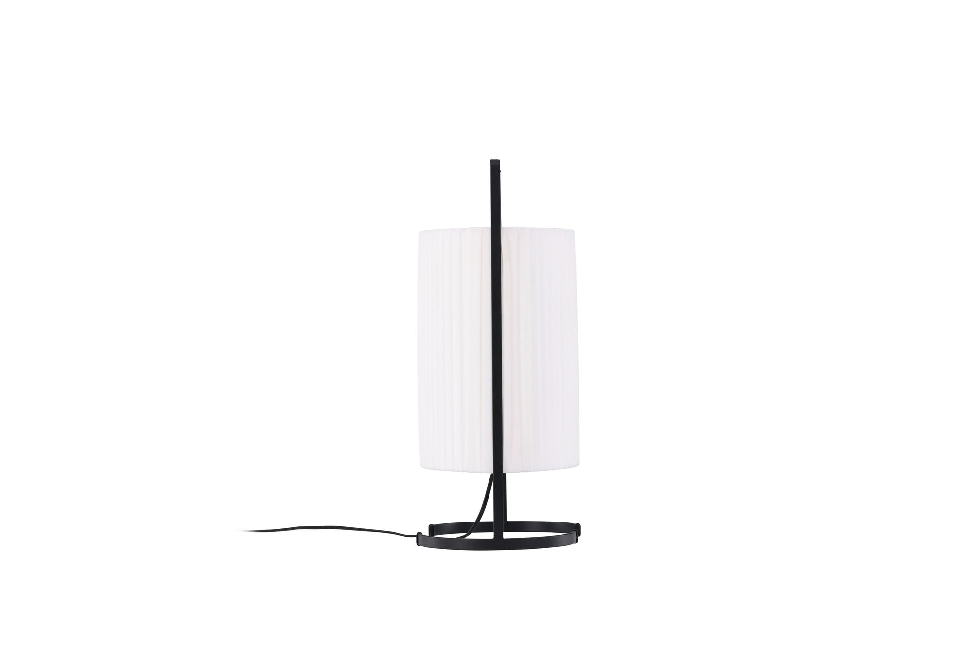 Venture Home Rennes - Small Floor lampe - Black / White fabric