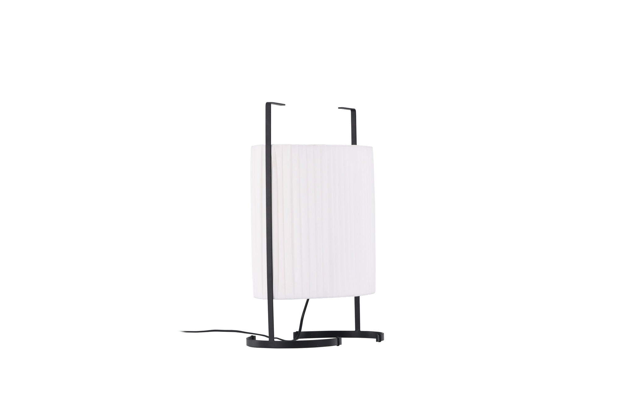 Venture Home Rennes - Small Floor lampe - Black / White fabric