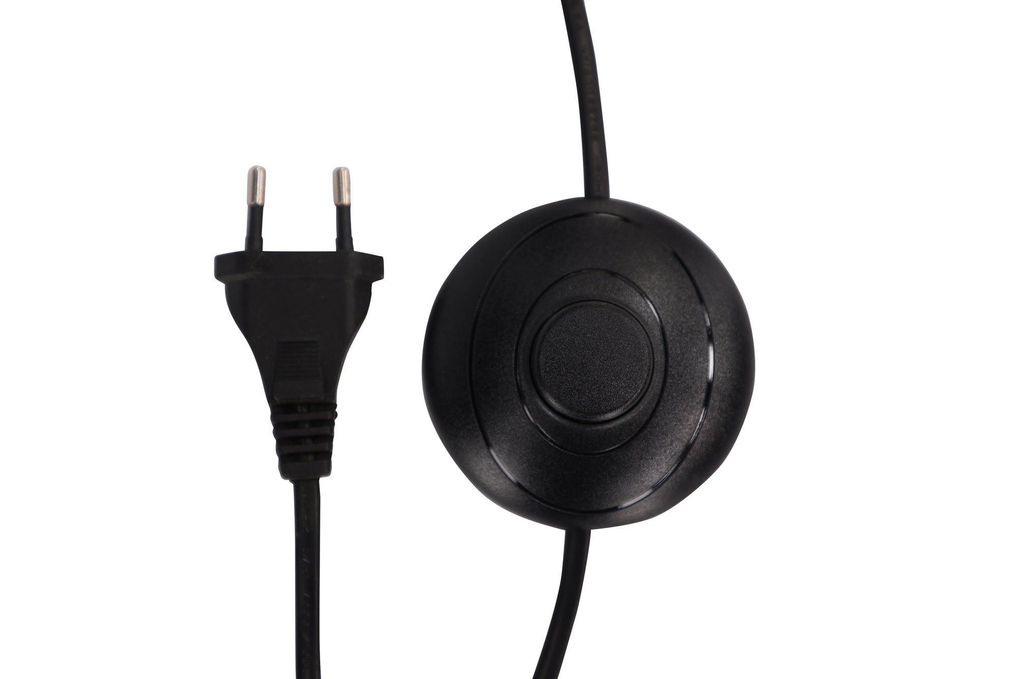 Venture Home Rennes - Small Floor lampe - Black / White fabric