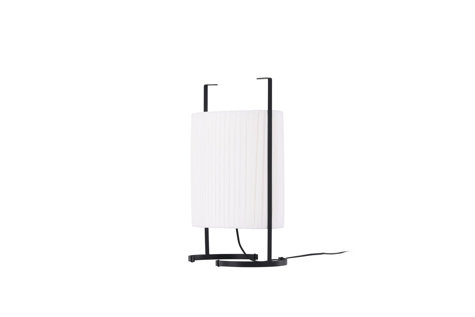 Venture Home Rennes - Small Floor lampe - Black / White fabric