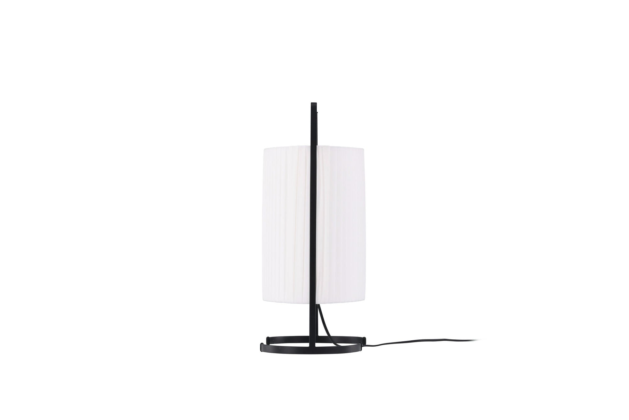 Venture Home Rennes - Small Floor lampe - Black / White fabric