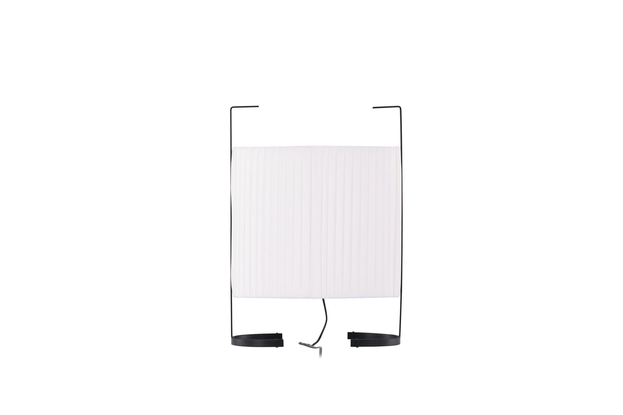 Venture Home Rennes - Small Floor lampe - Black / White fabric