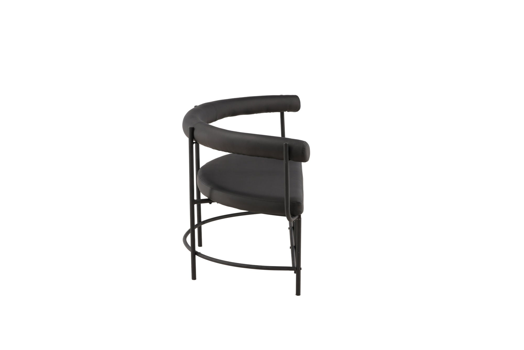 Vind Stallhagen x Josefin Lustig - bænk - Black / Black PU