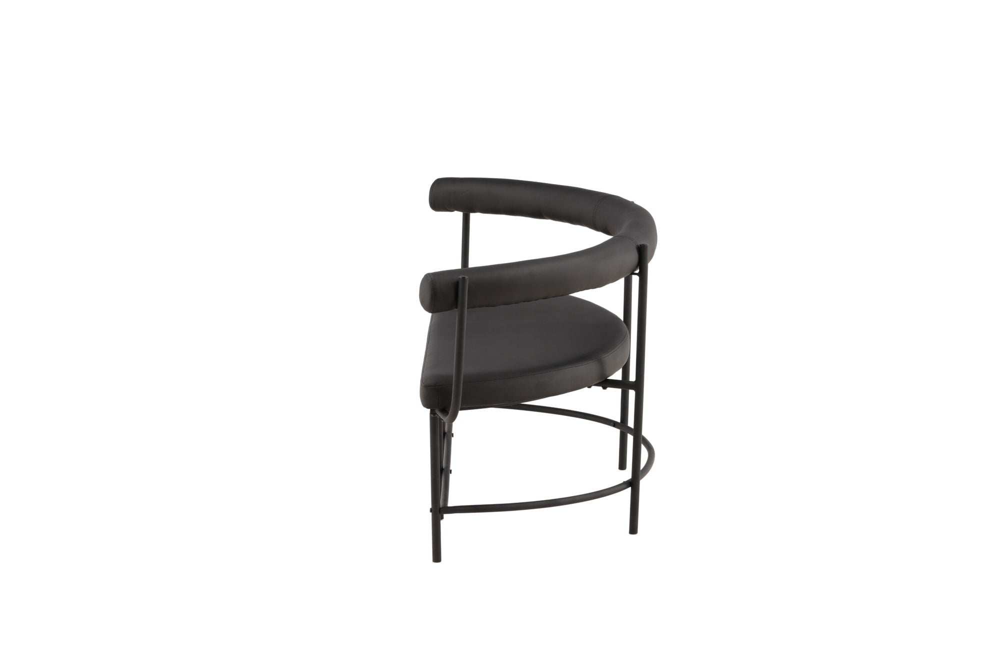 Vind Stallhagen x Josefin Lustig - bænk - Black / Black PU