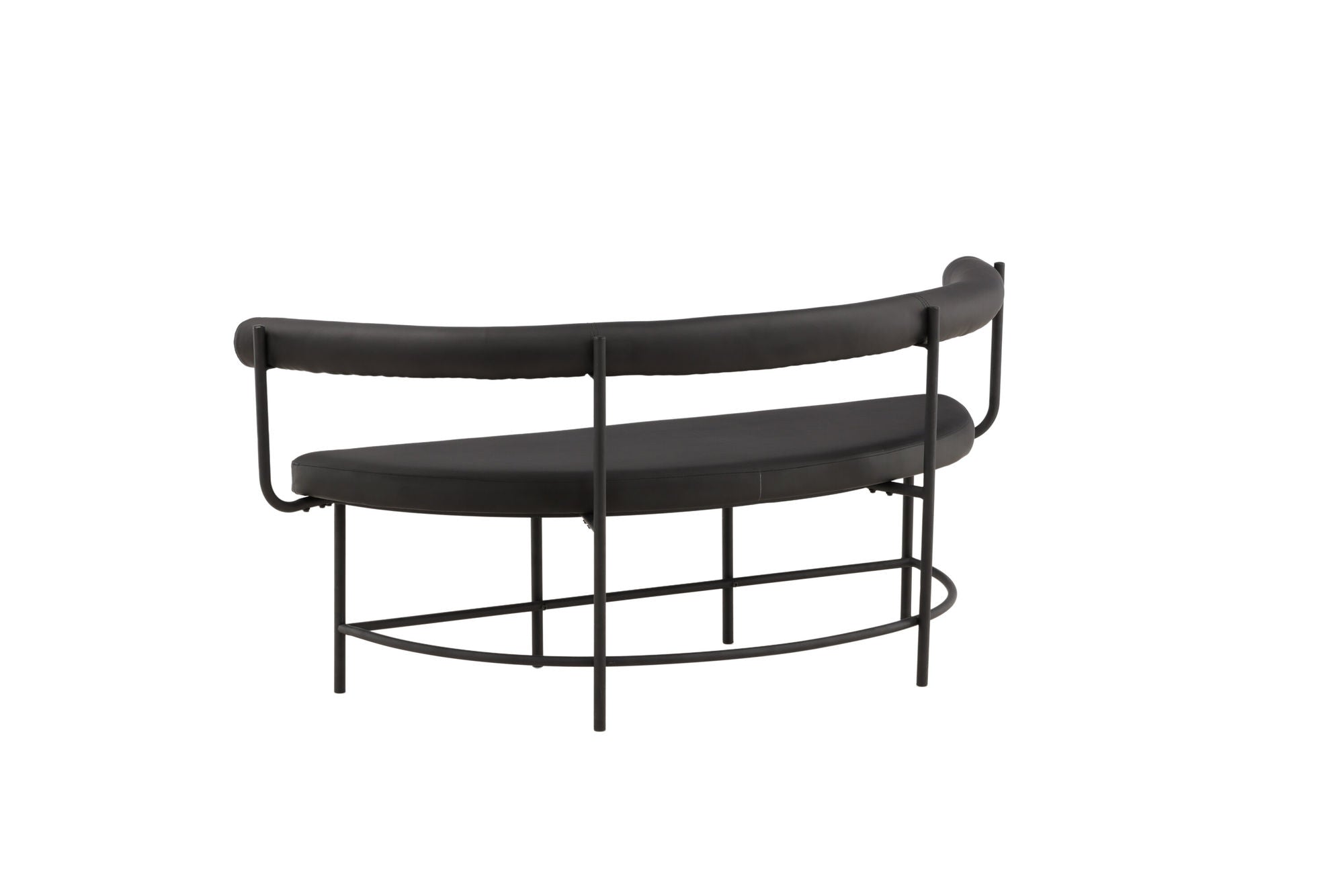 Vind Stallhagen x Josefin Lustig - bænk - Black / Black PU
