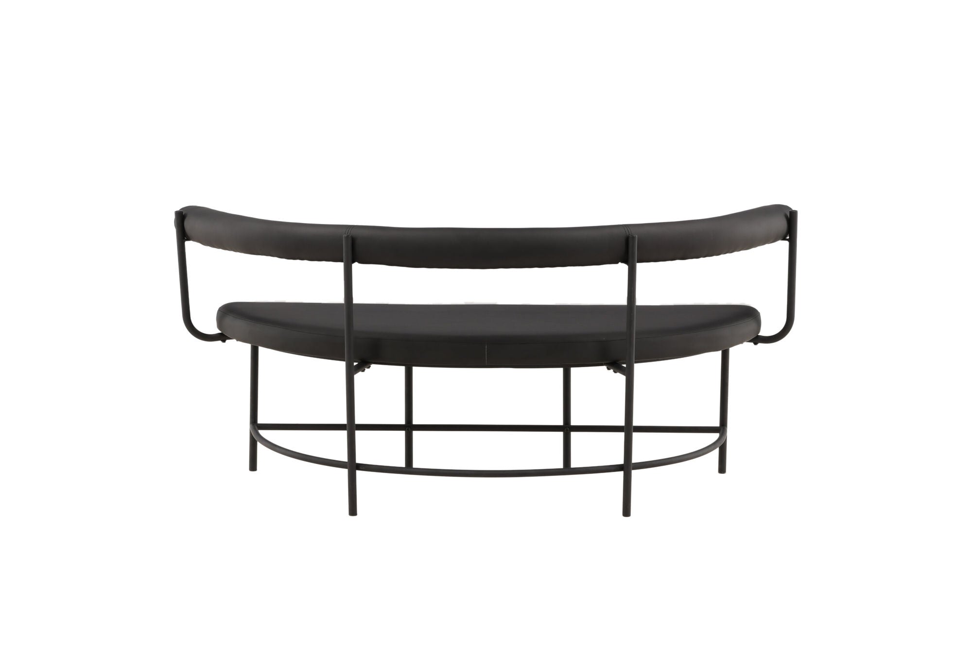 Vind Stallhagen x Josefin Lustig - bænk - Black / Black PU