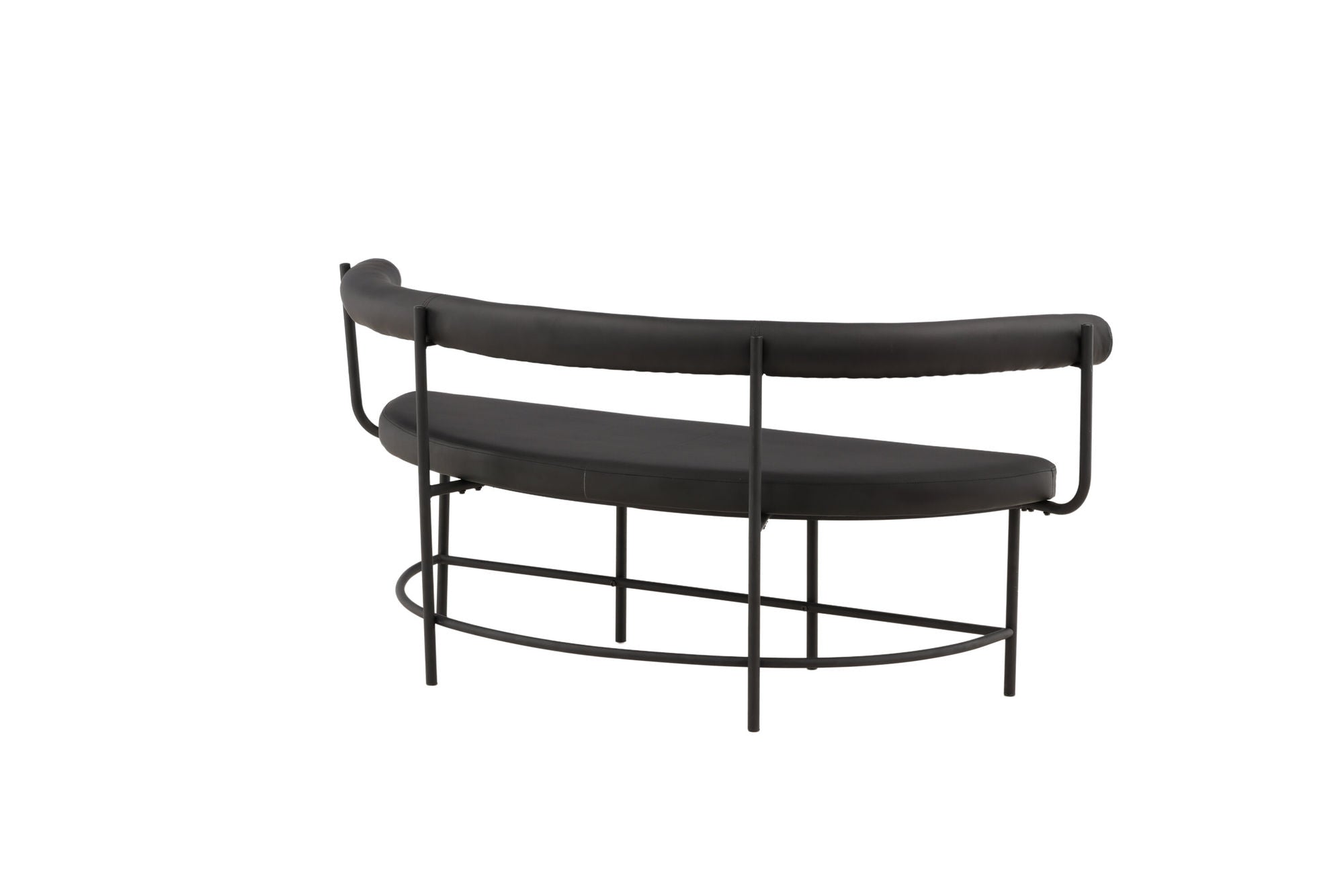 Vind Stallhagen x Josefin Lustig - bænk - Black / Black PU