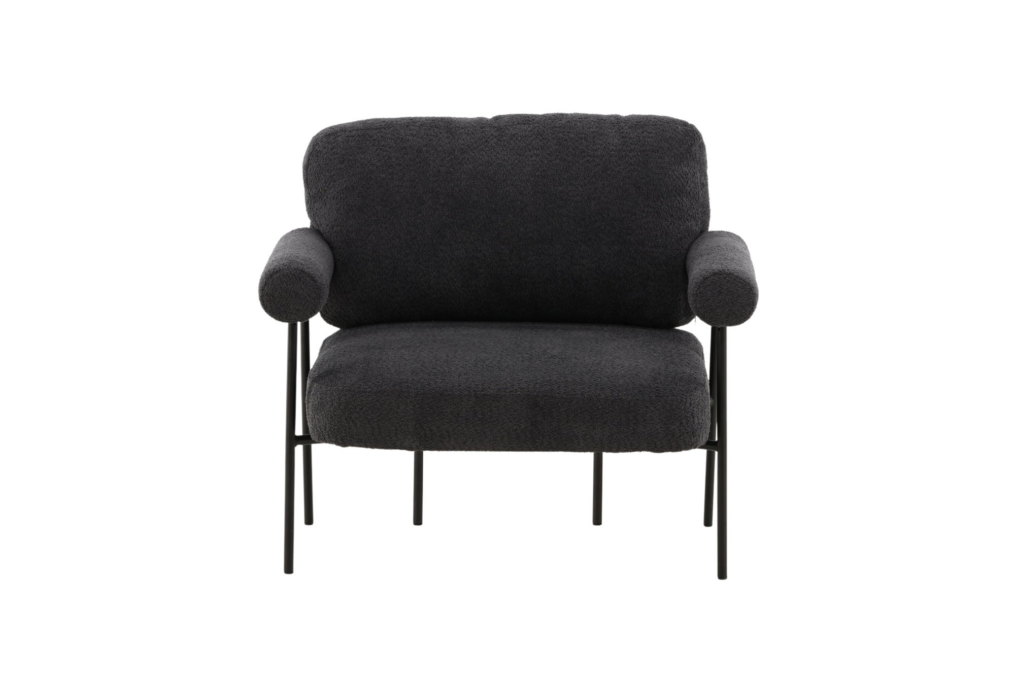 Vind Tillberga x Josefin Lustig - Arm stol - Dark Grey Boucle