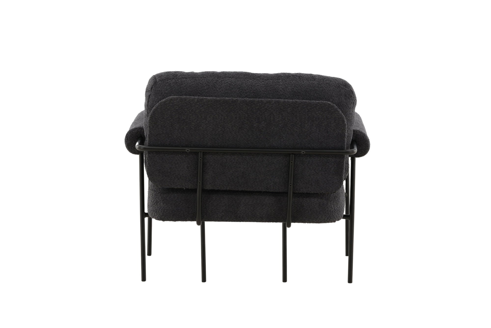 Vind Tillberga x Josefin Lustig - Arm stol - Dark Grey Boucle