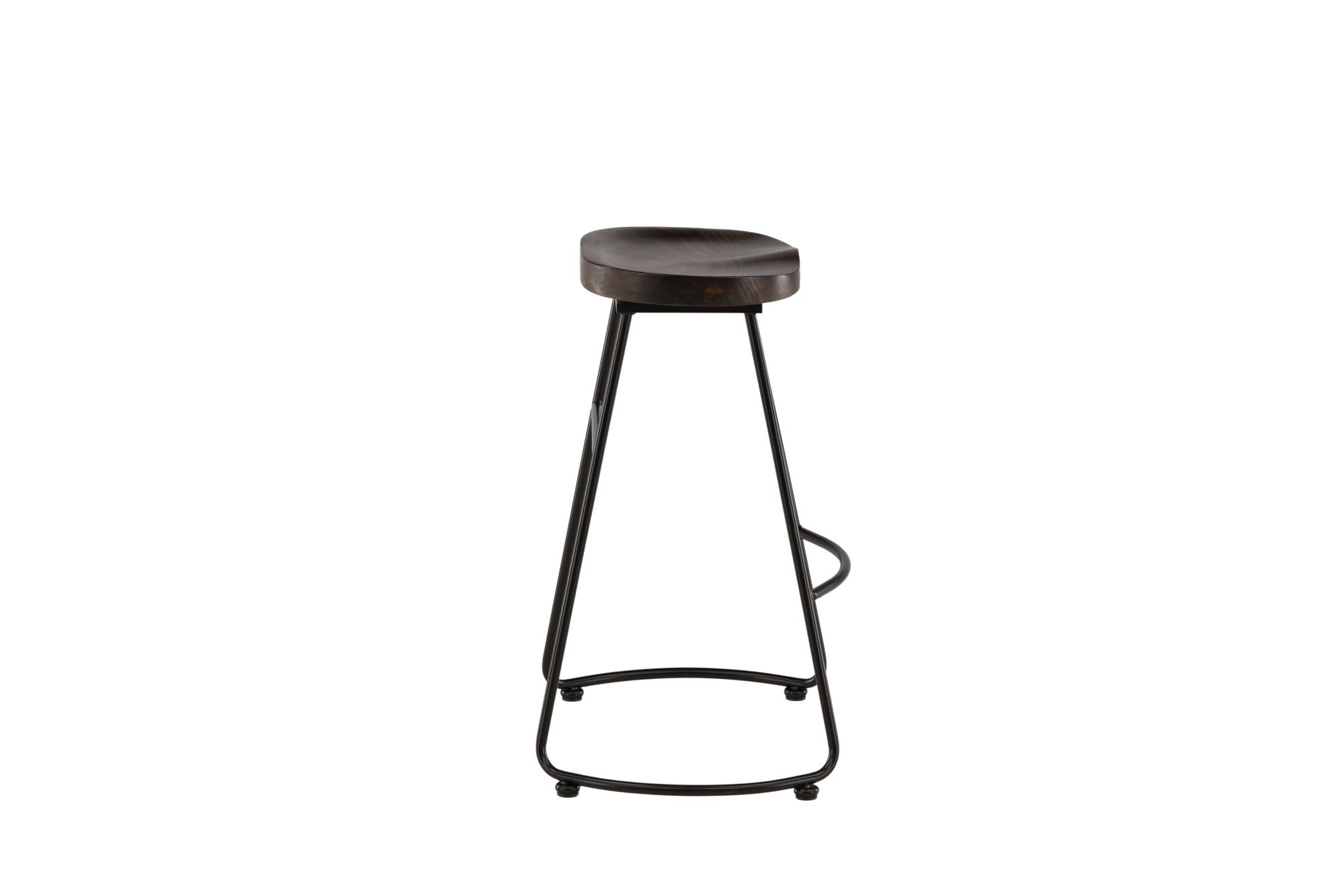 Venture Home Ozark Bar stol 2-pack - Zinklook / Dark Walnut Wood