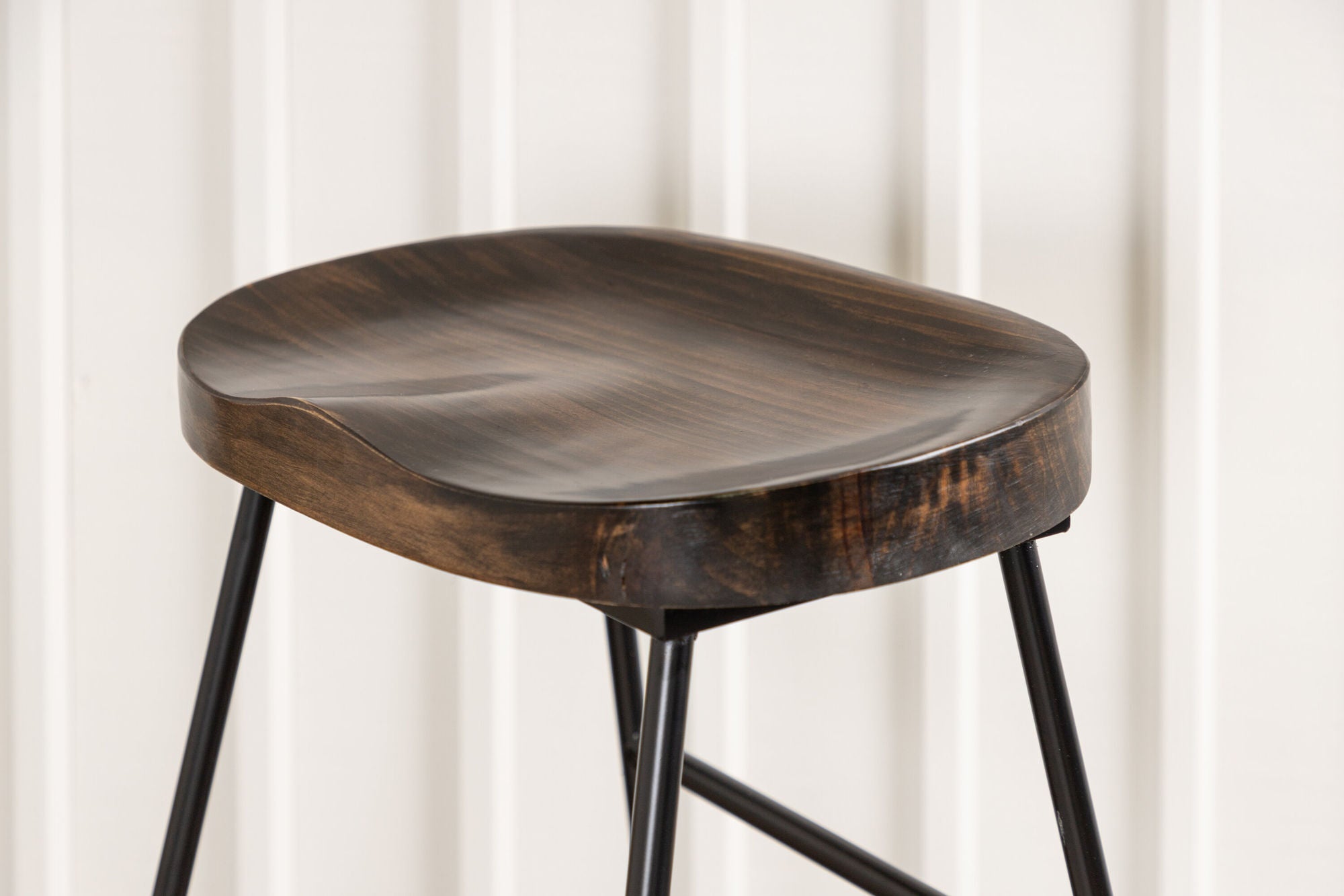 Venture Home Ozark Bar stol 2-pack - Zinklook / Dark Walnut Wood