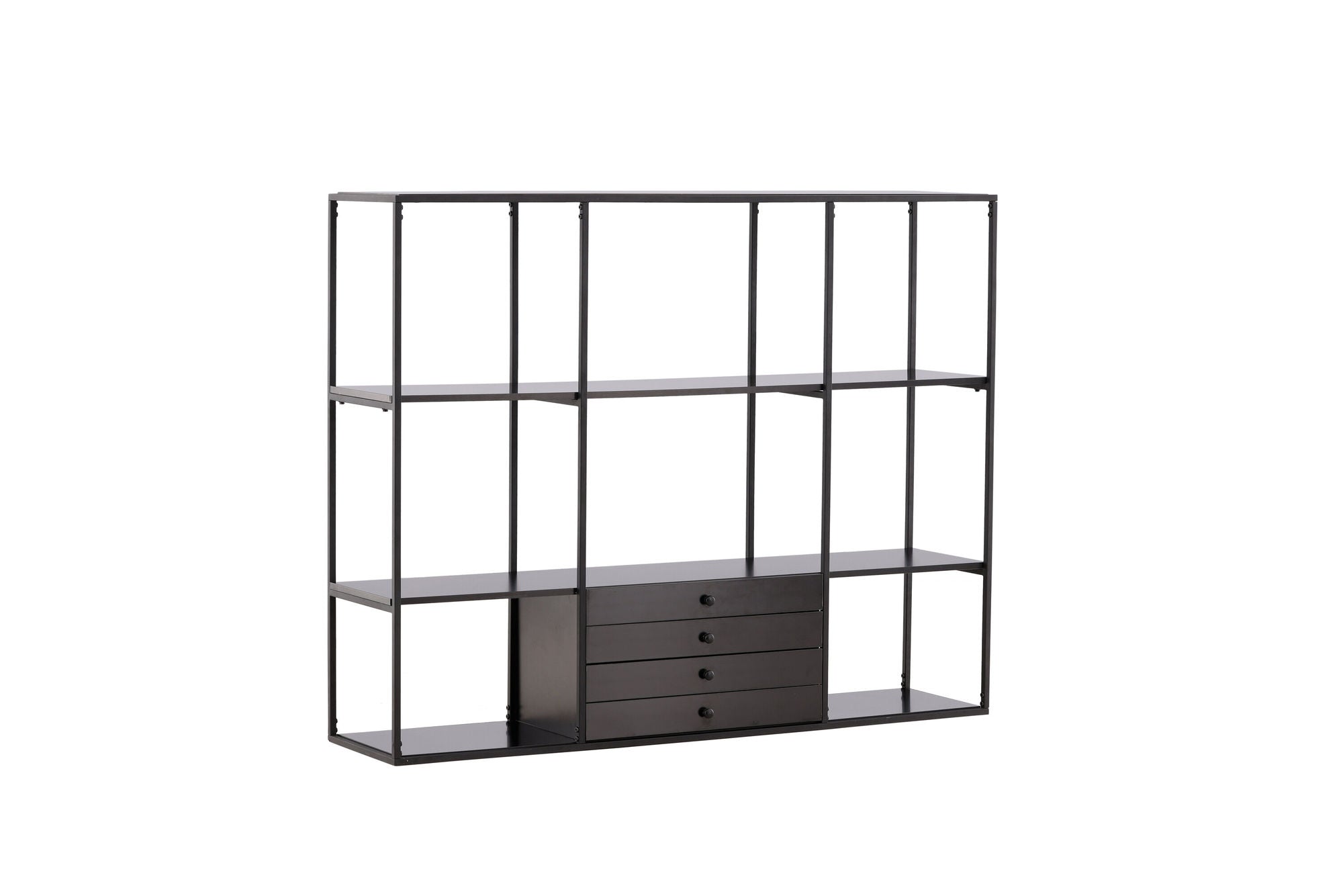 Venture Home Amaraillo skab - Black / Metal / MDF