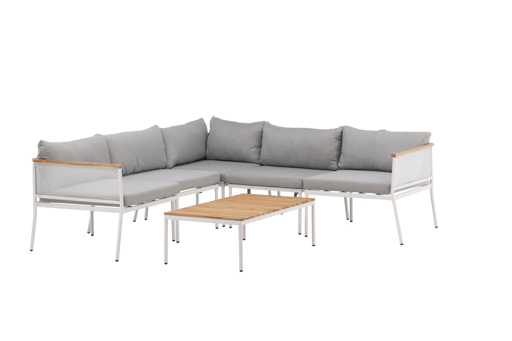 Venture Home Nettan Loungeset Steel - White / Light Grey