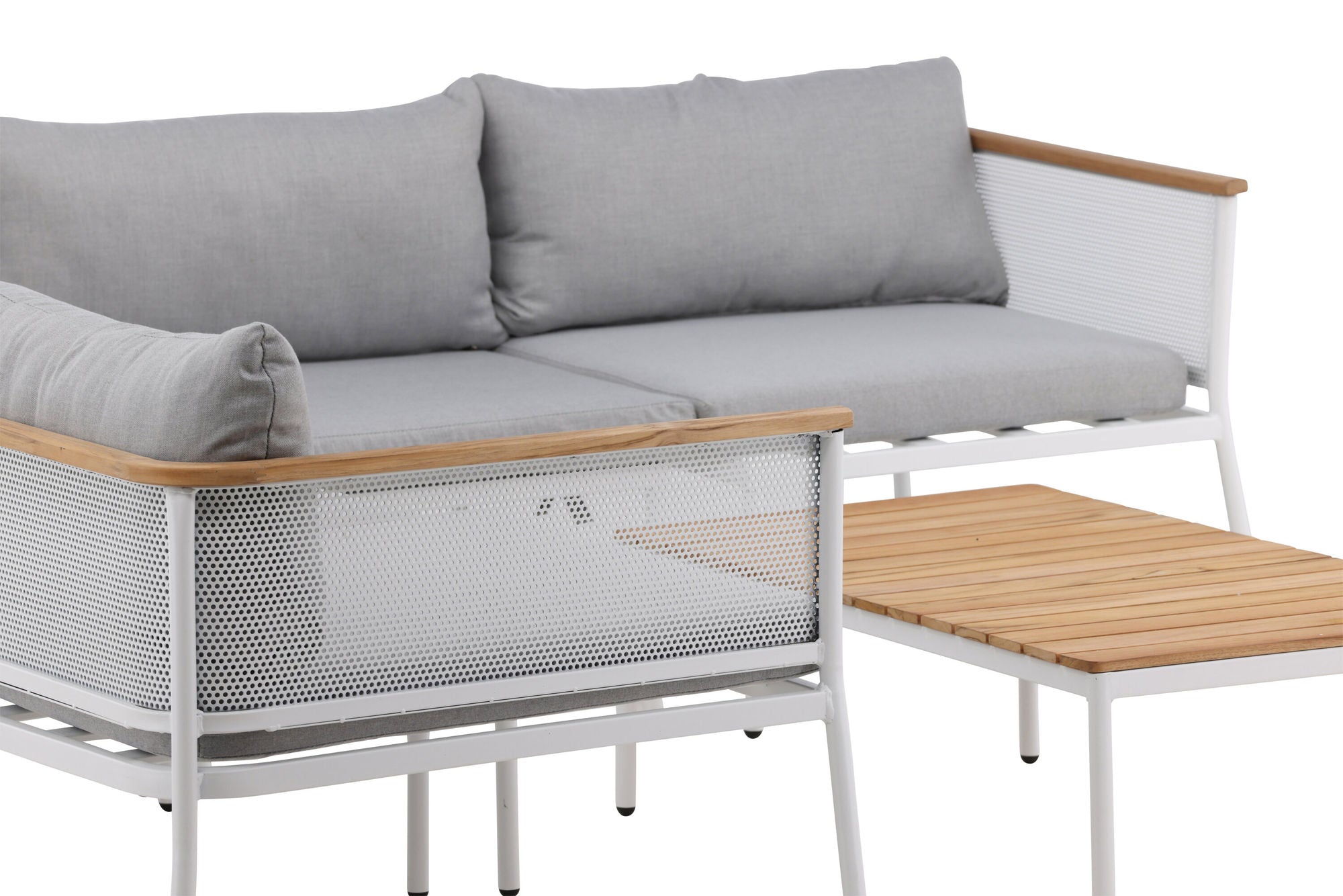 Venture Home Nettan Loungeset Steel - White / Light Grey