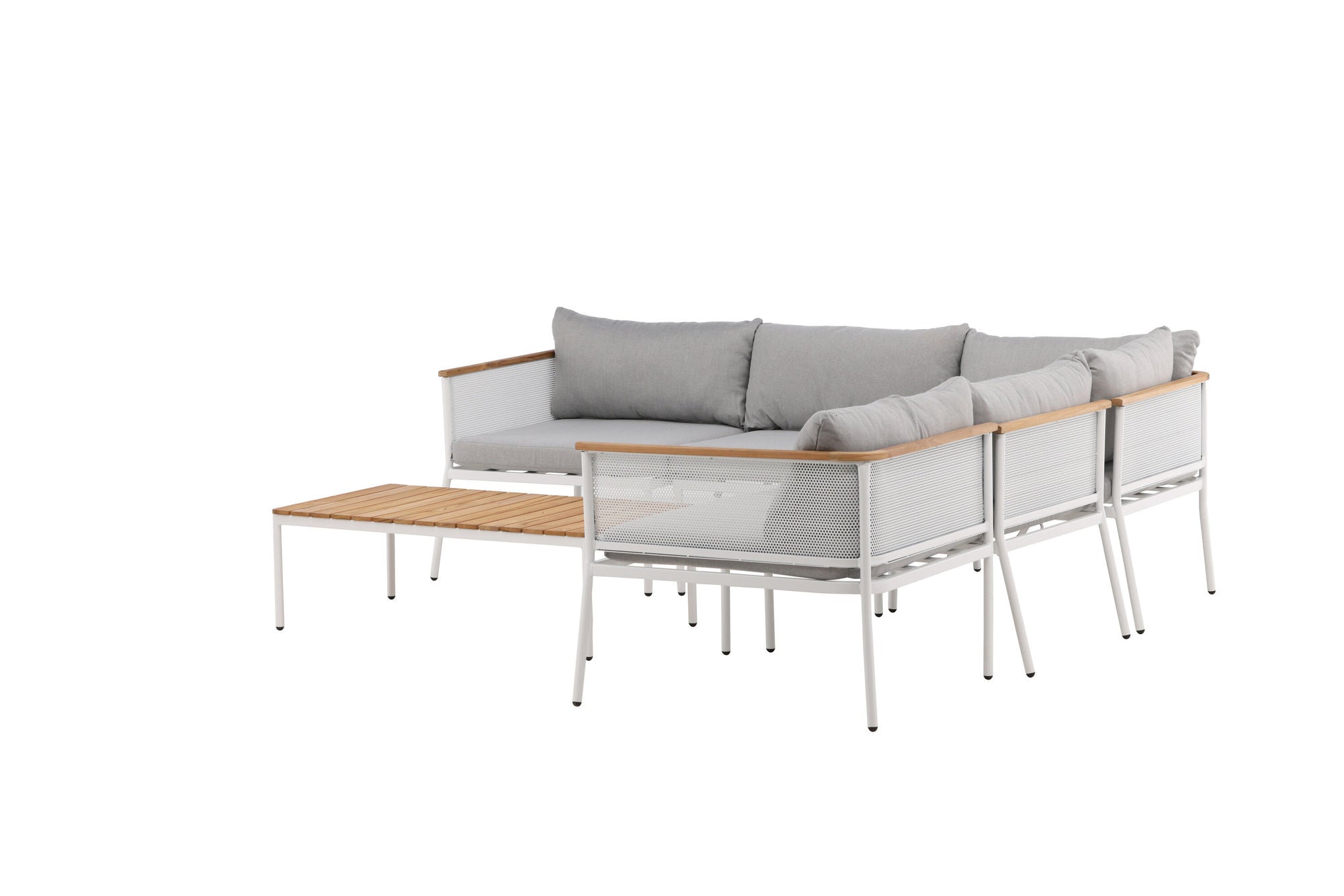 Venture Home Nettan Loungeset Steel - White / Light Grey