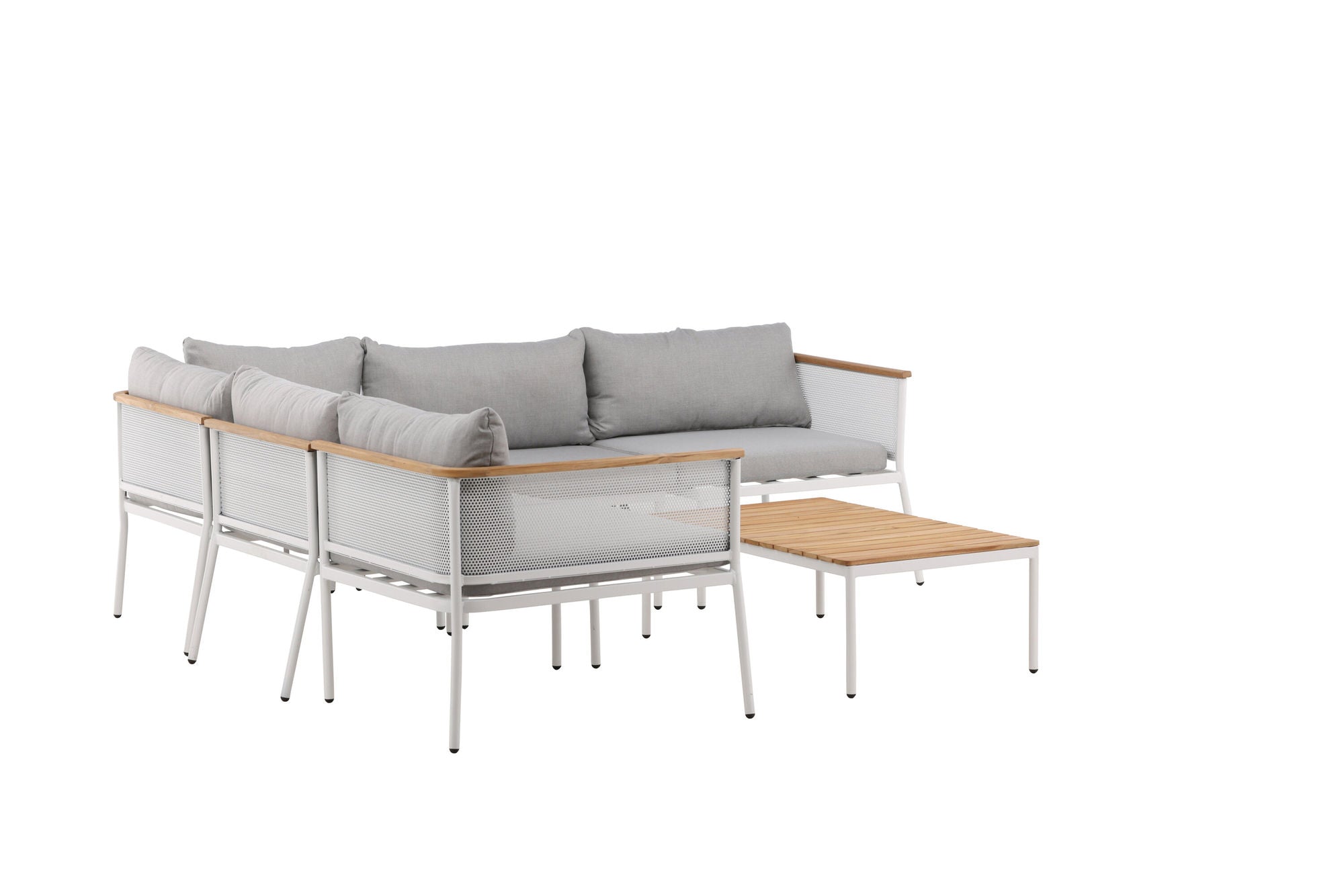 Venture Home Nettan Loungeset Steel - White / Light Grey