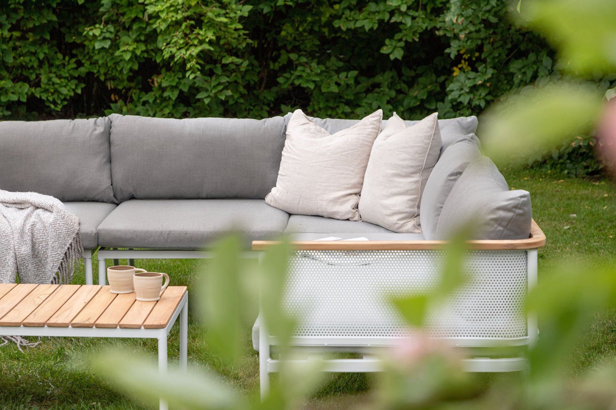 Venture Home Nettan Loungeset Steel - White / Light Grey