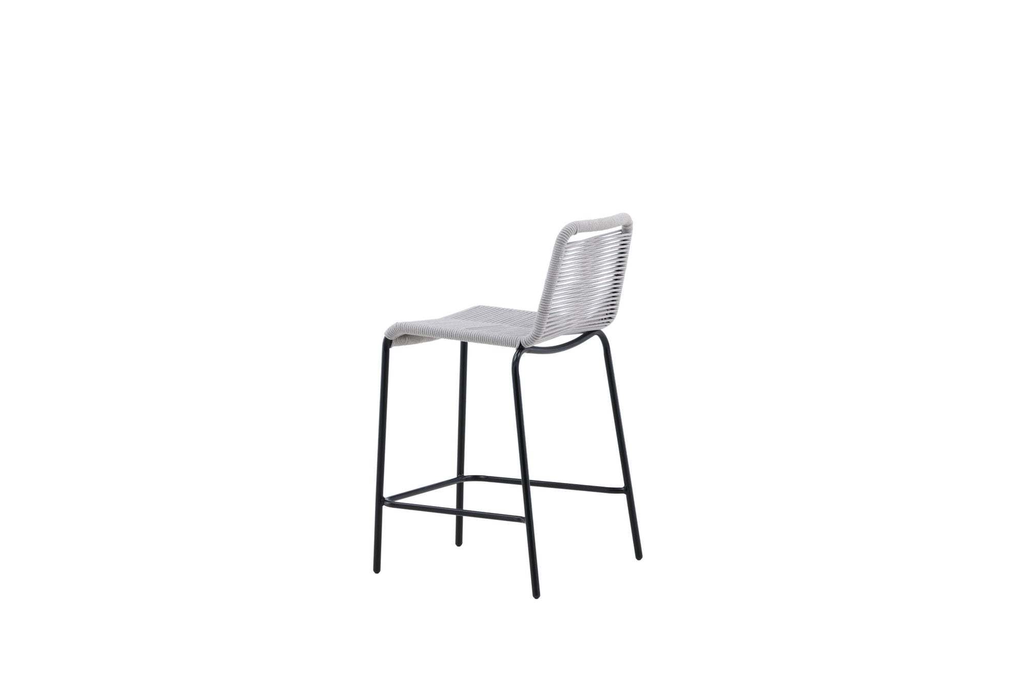 Venture Home Lindos Barchair 2-pack Steel - Black / Light Grey
